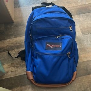 Blue Jansport Backpack